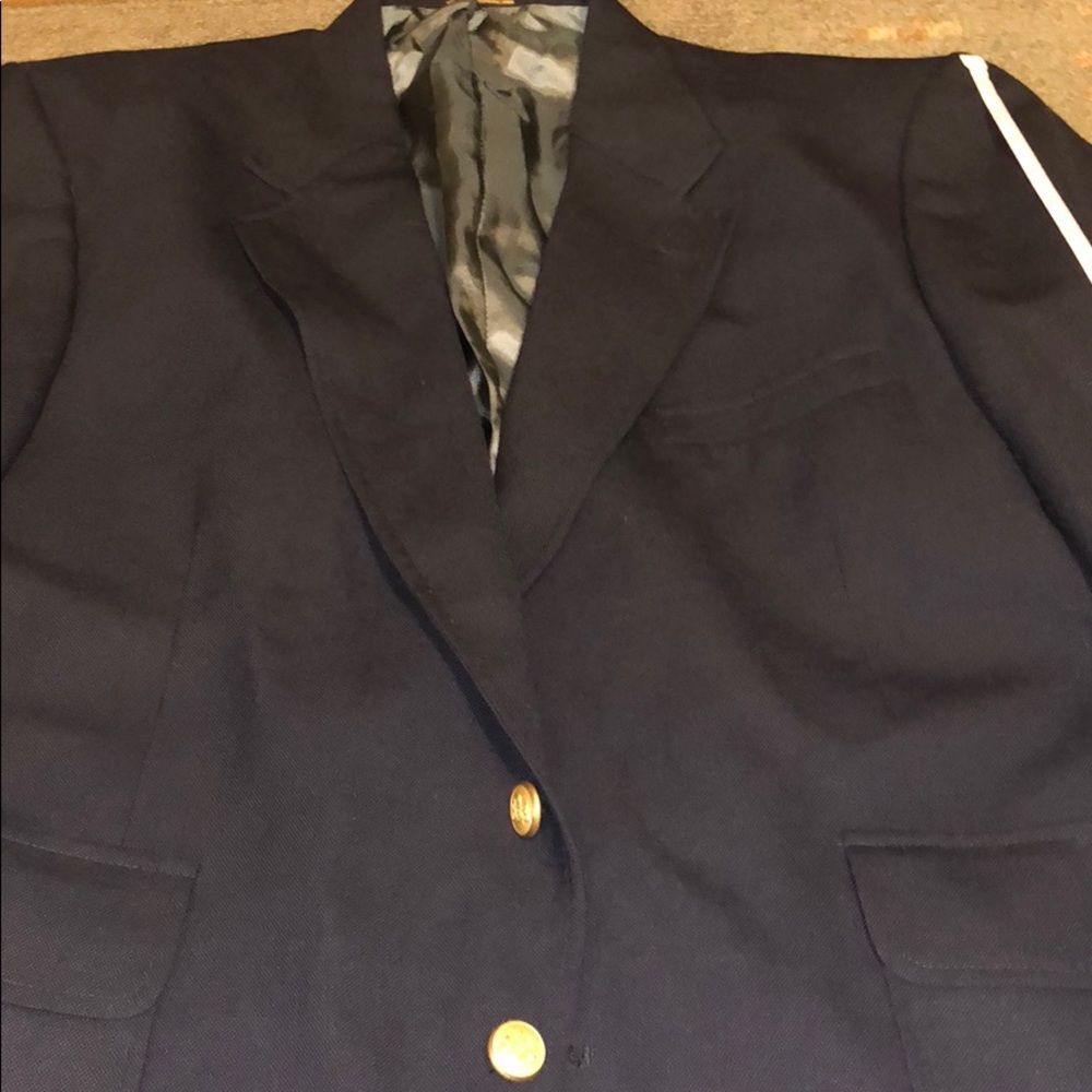 Men’s sport coat navy blue